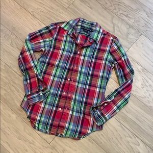Plaid Ralph Lauren button down